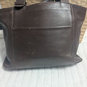 Coach Dark Brown Leather Briefcase